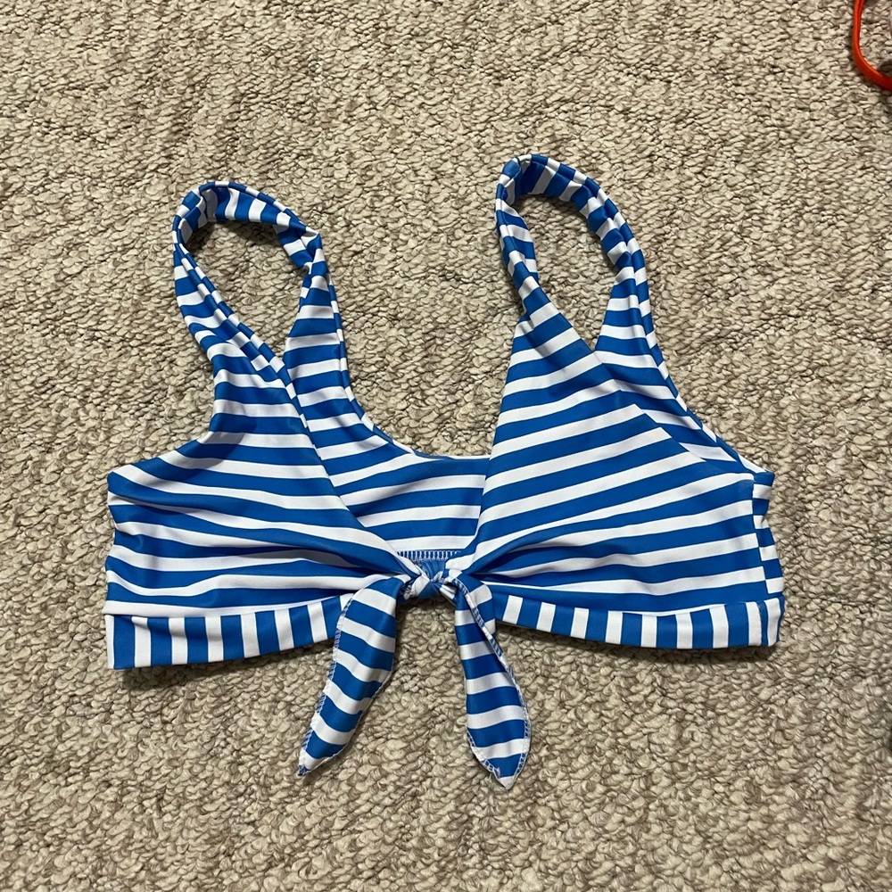 tie front bikini bottom